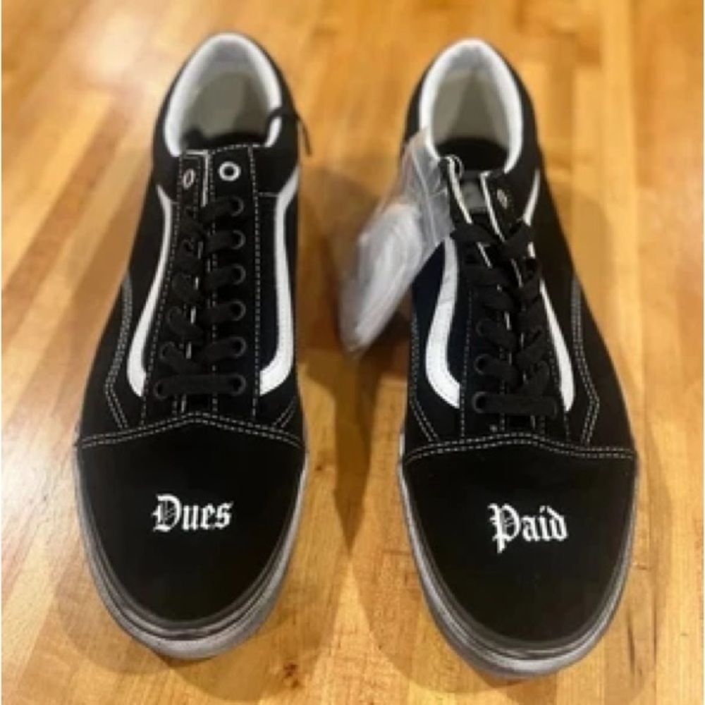 Dues Paid Black Men's Shoes